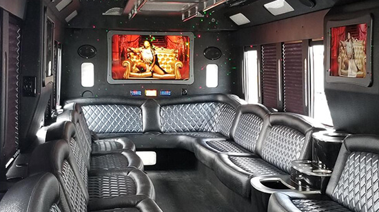 Party bus Sacramento for Napa Valley's private tours