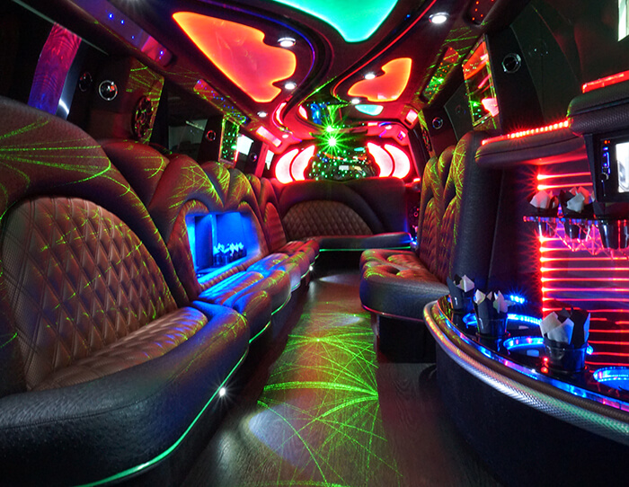 limousines with modern amenities